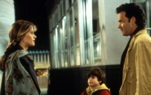 Tom Hanks e Meg Ryan em Sintonia de Amor.