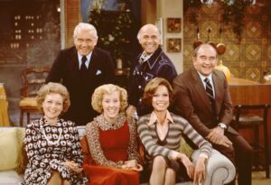 The Mary Tyler Moore Show é uma das séries mais indicadas ao Emmy.