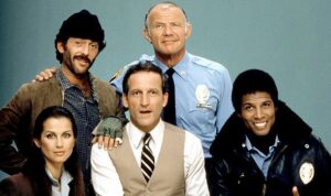 A série Hill Street Blues é uma das maiores indicadas ao Emmy Awards.