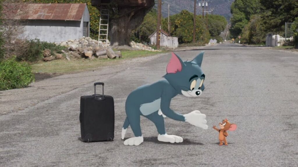 Tom e Jerry: O Filme é o terceiro colocado.